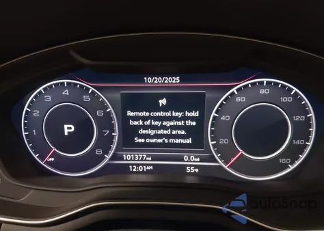 2018 Audi A4 2.0T Tech Ultra Premium/2.0T Ultra Premium from USA, damaged, VIN WAULMAF45JA090353